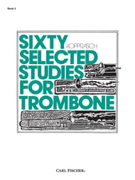 60 SELECTED STUDIES #2 TROMBONE cover